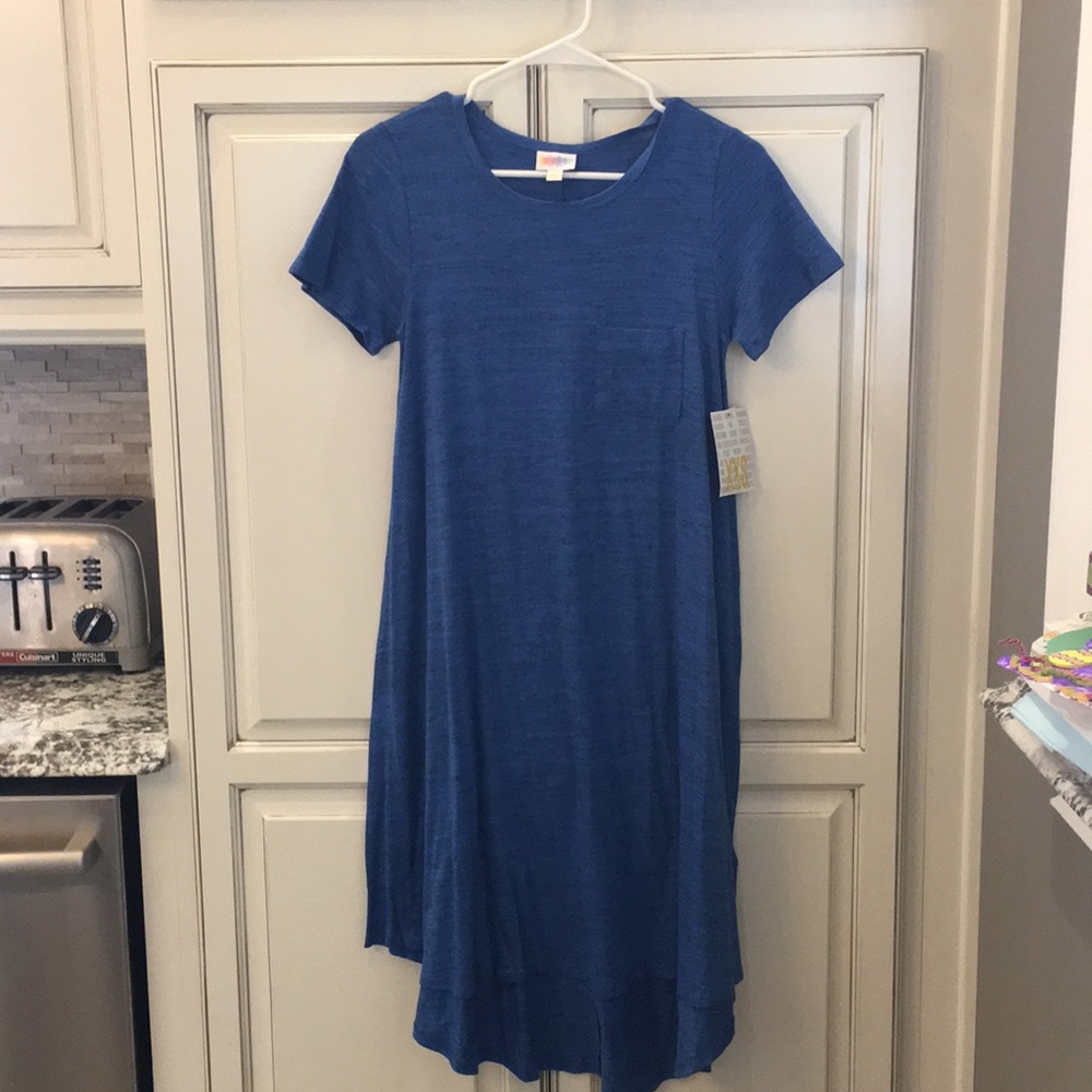 Royal blue LuLaRoe Carly dress